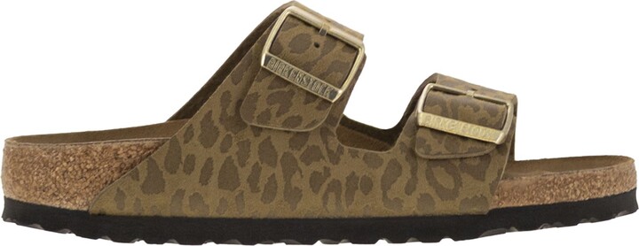 Arizona Leo - Sandal With Buckles And Animal Print