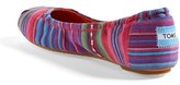 Thumbnail for your product : Toms Woven Cotton & Hemp Ballet Flat