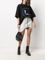 Thumbnail for your product : Lourdes High-Waisted Zipped Mini Skirt