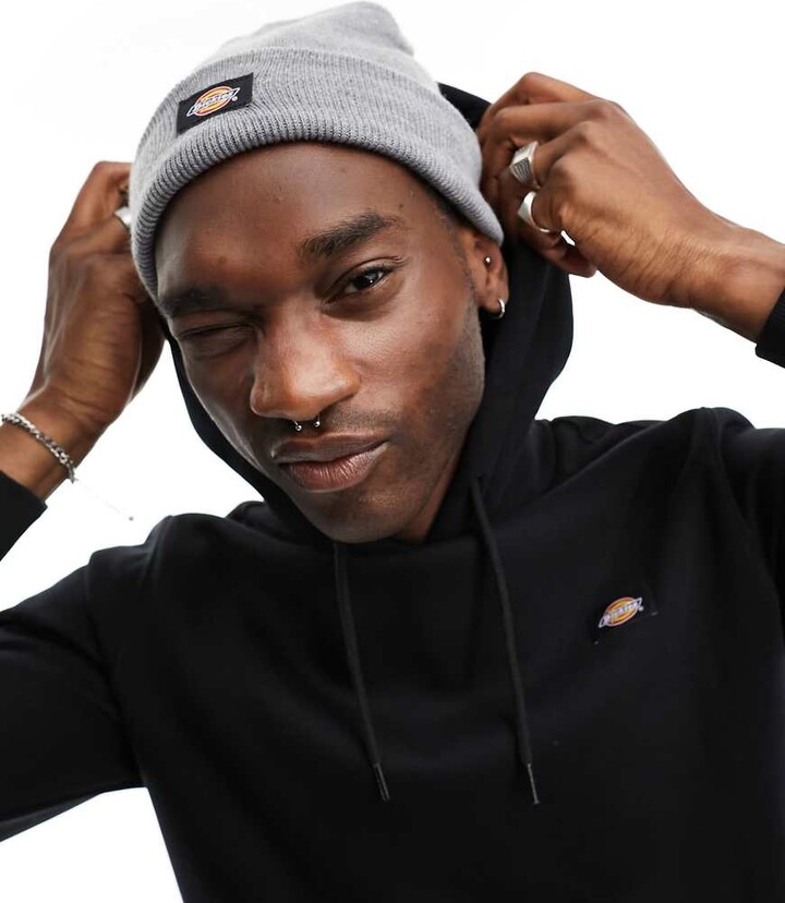Dickies gibsland beanie in grey ShopStyle Hats