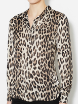 Thumbnail for your product : L'Agence Printed Button Down Blouse