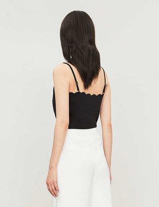 Ted Baker Scalloped crepe camisole