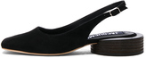 Thumbnail for your product : Jacquemus Suede Slingback Flats