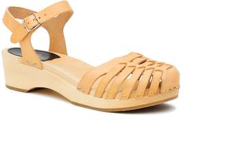Swedish Hasbeens Snake debutant sandals