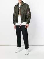 Thumbnail for your product : Tommy Hilfiger lined flight jacket long