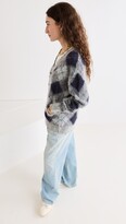 Thumbnail for your product : R 13 Fluffy Plaid Cardigan