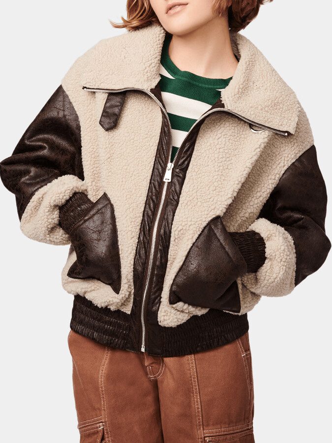 Faux Shearling Bomber | Shop The Largest Collection | ShopStyle
