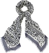 Thumbnail for your product : Alexander McQueen Fairytale Stripes Scarf