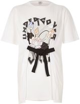 Thumbnail for your product : River Island Womens White 'Undercover' print boyfriend T-shirt