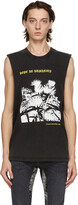 Thumbnail for your product : Stolen Girlfriends Club Grey Thistle Heart Razor Tank Top