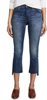 Thumbnail for your product : Mother The Insider Crop Step Fray Jeans