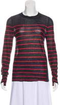 Thumbnail for your product : A.L.C. Wool Stripe Print Sweater