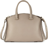 Thumbnail for your product : VBH Trevi 32 Snake and Leather Satchel Bag, Natural