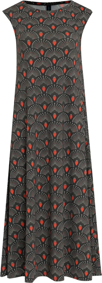 Lygia & Nanny Floral-Print Sleeveless Midi Dress