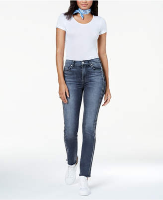 Hudson Zoeey High-Rise Straight Crop Jeans