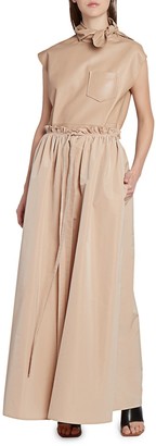 Givenchy Front-Slit Maxi Skirt