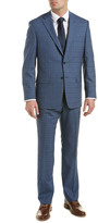 Thumbnail for your product : Austin Reed Classic Fit Wool Suit With Flat Pant