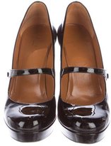Thumbnail for your product : Gucci Patent Leather Mary Jane Pumps