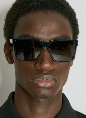 Saint Laurent Sl 610 Square Sunglasses - Man Sunglasses Black One Size -  ShopStyle