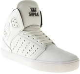 Thumbnail for your product : Supra mens white atom trainers