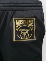Thumbnail for your product : Moschino Teddy Bear embroidered track pants