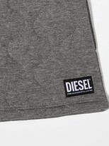 Thumbnail for your product : Diesel Kids Logo-Patch Cotton Mini Skirt