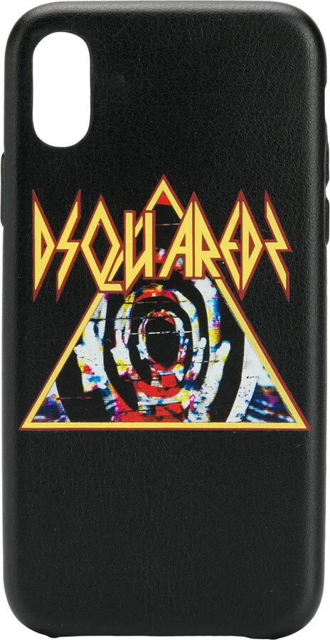 DSQUARED2 Rock logo iPhoneX case
