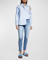 Thumbnail for your product : Moussy Vintage Diana Distressed Skinny Long Jeans