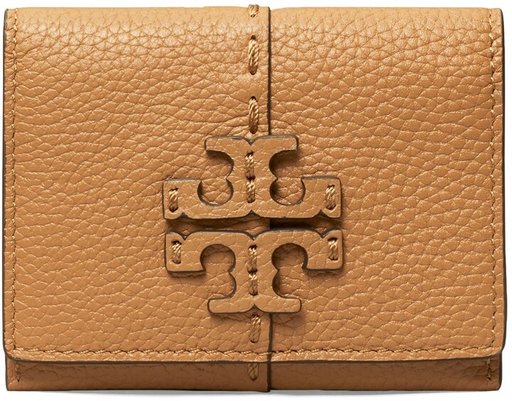 Tory Burch McGraw Leather Flap Card Case - ShopStyle