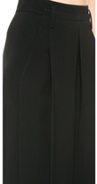 Thumbnail for your product : Alexander Wang High Waist Pleated Crepe Pants