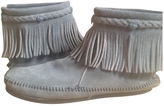 Thumbnail for your product : Minnetonka Grey Leather Ankle boots