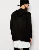Thumbnail for your product : ASOS Knitted Hooded Cardigan