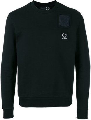 Fred Perry embroidered logo pocket sweatshirt