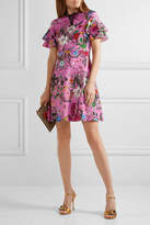 Thumbnail for your product : Gucci Ruffled Printed Stretch-jersey Mini Dress