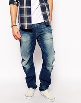 Thumbnail for your product : G Star Light Wash Tapered Jeans in Loose Fit