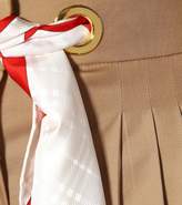 Thumbnail for your product : Burberry Scarf cotton high-rise pants
