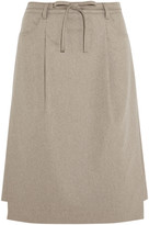 Thumbnail for your product : Acne Studios Glide wool-blend felt skirt