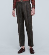 Thumbnail for your product : Etro Wool and linen-blend pants