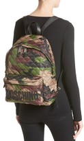 Thumbnail for your product : Moschino Quilted Nylon Logo Backpack - Black