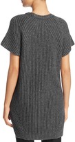 Thumbnail for your product : DKNY Pure Ribbed Heathered Tunic
