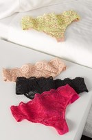 Thumbnail for your product : Commando 'Double Take' Lace Thong