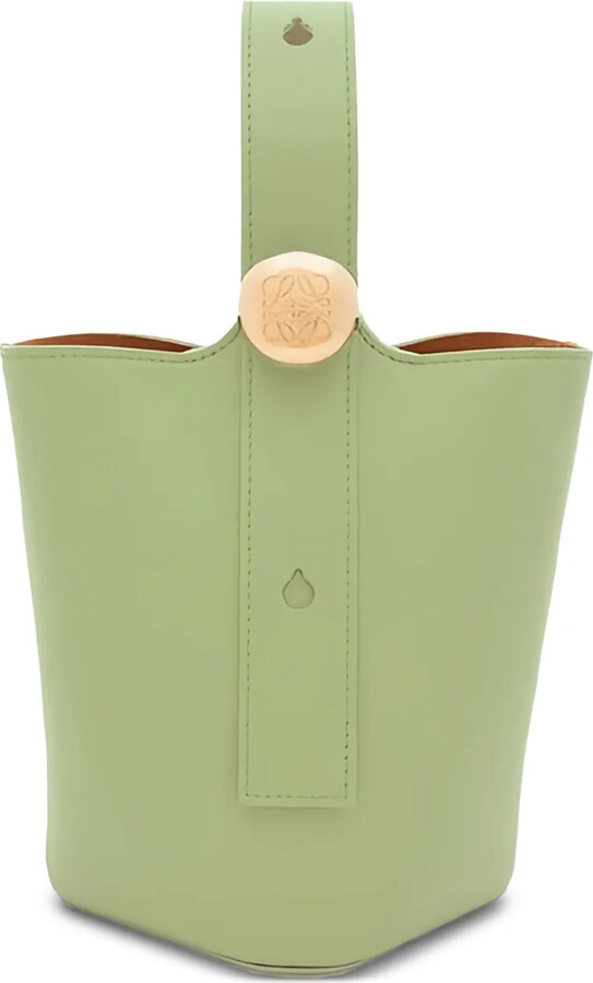 Loewe mini Pebble calfskin bucket bag