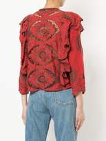 Thumbnail for your product : Sea embroidered blouse with frill trim