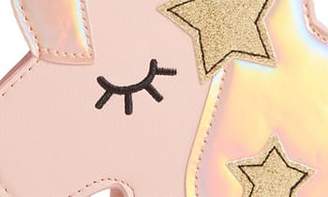 Capelli New York Unicorn Glitter Star Crossbody Bag