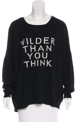 Each X Other Graphic Wool Sweater