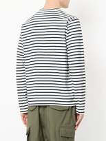 Thumbnail for your product : Junya Watanabe striped slogan top