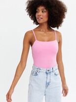 Thumbnail for your product : New Look Square Neck Body - Pink