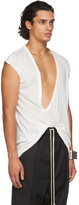 Thumbnail for your product : Rick Owens White Dylan T-Shirt