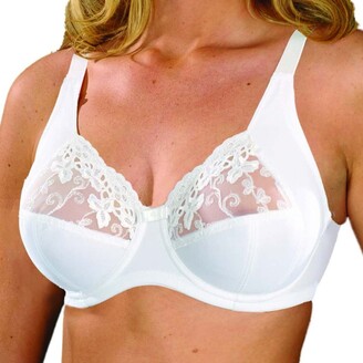 Silhouette Lingerie 'Euphoria' White Underwired Full Cup Bra (U8) (36GG) -  ShopStyle