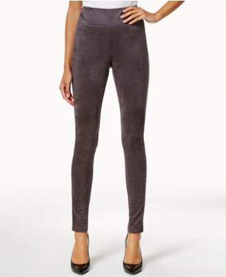 INC International Concepts Faux-Suede Skinny Pants, Created for Macy's